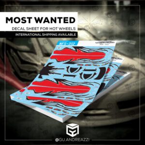 NFS312 - RX8 Izzy NFSMW - Decal 1/64