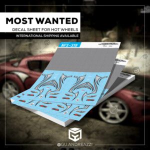 NFS319 - RX8 Mia NFSMW - Decal 1/64