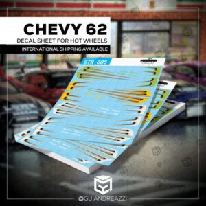 OTR005 - Chevy 62 - Decal 1/64