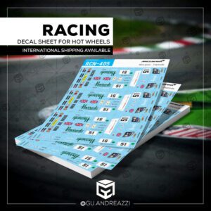 RCN405 - McLaren - Harrods - Decal 1/64