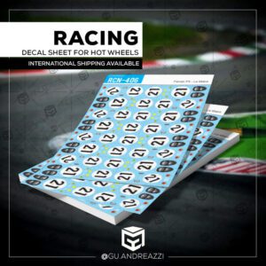 RCN406 - Ferrari P4 - Le Mans - Decal 1/64