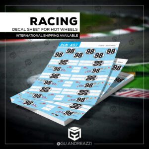 RCN407 - Shelby Cobra Ken Miles - Decal 1/64