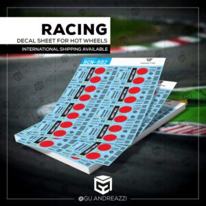 RCN502 - Ferrari F40 LBWK - Decal 1/64