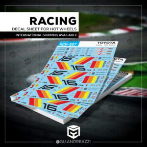 RCN507 - Trueno TRD - Decal 1/64