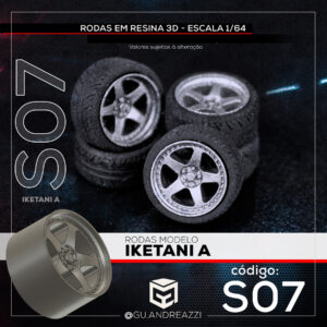S07 - Iketani A - Rodas 3D  para 1/64