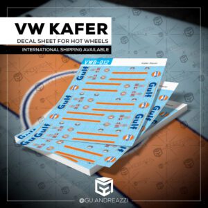VWB012 - Kafer Racer - Decal 1/64