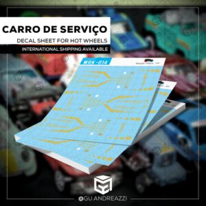 WRK014 - Nissan Patrol Polícia Federal - Decal 1/64