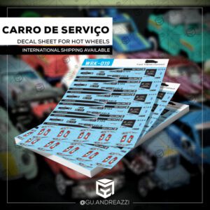 WRK019 - Ford Transit Metrô - Decal 1/64