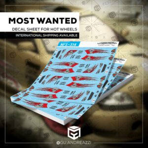 NFS314 - Lexus IS300 Taz NFSMW - Decal 1/64