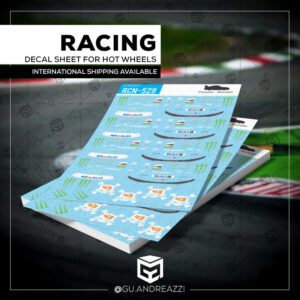 RCN529 - GT3 RS Monster Porsche Cup - Decal 1/64