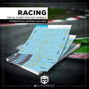 RCN538 - Mazda Rx7 - Rocket Bunny - Decal 1/64