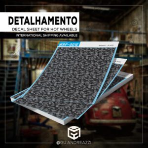 WRP001E - Camuflagem - Bape - Decal 1/64