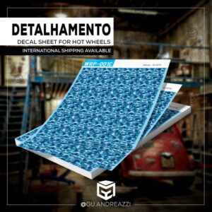 WRP001C - Camuflagem - Silvia Bape - Decal 1/64