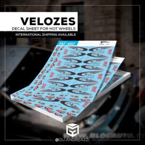 FAF602 - WRX - STI Velozes e Furiosos - Decal 1/64