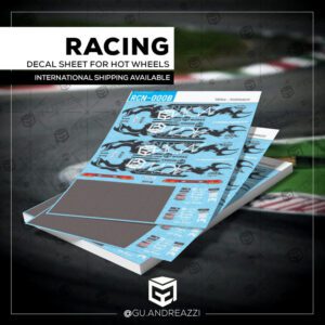 RCN000B - Gu.Andreazzi livery 180sx - Decal 1/64