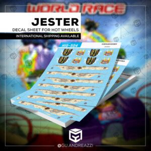 HIG504 - Via 35 Jester - Decal 1/64