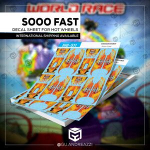 HIG511 - Via 35 Sooo Fast - Decal 1/64