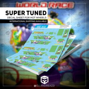 HIG513 - Via 35 Super Tuned II - Decal 1/64