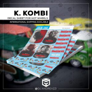 KKB148 - Kool Kombi Daredevil - Decal 1/64