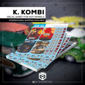 KKB152 - Kool Kombi Red Dead Redemption - Decal 1/64
