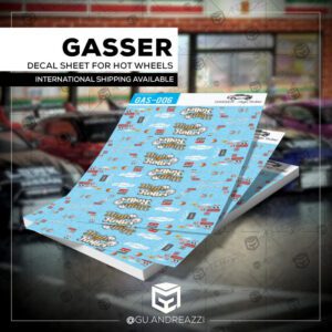 GAS006 - Gasser High Rocker - Decal 1/64