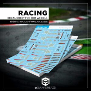 RCN211 - S13 Rockstar genérico - Decal 1/64