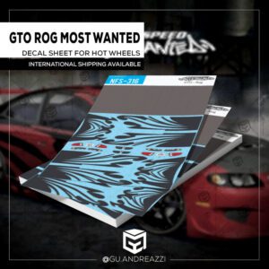 NFS316 - GTO Rog NFSMW - Decal 1/64