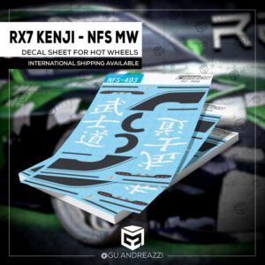 NFS403 - Rx7 Kenji´s NFS Carbon - Decal 1/64