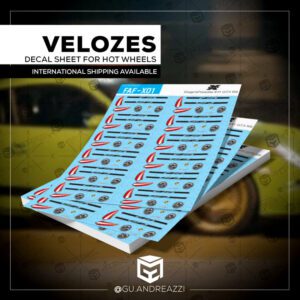 FAFX01 - Diogo's Porsche 911 GT3 RS - Decal 1/64