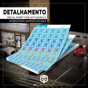 DTL109 - Cintos e Volantes - Decal 1/64