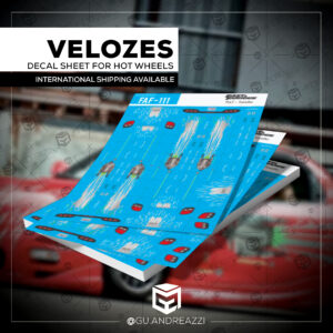 FAF111 - Rx7 - Toretto - Velozes e Furiosos - Decal 1/64