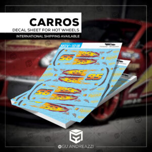 MOV101B - Porsche - McQueen - Decal 1/64