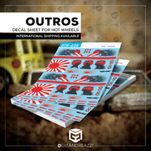 OTR038 - R35 - Godzilla - Decal 1/64