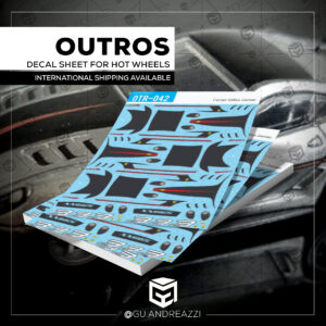 OTR042 - Ferrari 599xx Speed Machines - Decal 1/64