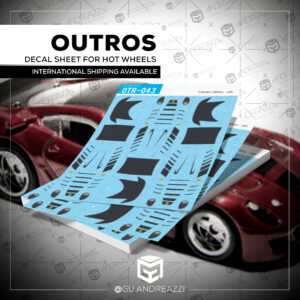 OTR043 - Ferrari 599xx STH RED - Decal 1/64