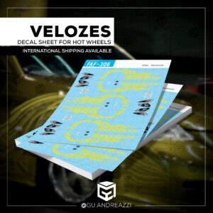 FAF306 - Morimoto - Velozes e Furiosos - Decal 1/64
