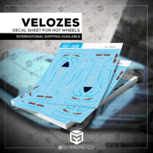 FAF308 - Rx8 Neela - Velozes e Furiosos - Decal 1/64