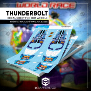 HIG107 - Thunderbolt Wave Rippers - Decal 1/64