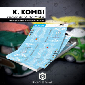 KKB153 - Kool Kombi - Monster Ultra Gold - Decal 1/64