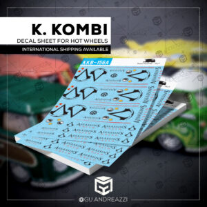 KKB156A - Kool Kombi - Assassins Creed 1 - Decal 1/64