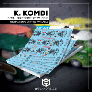 KKB156B - Kool Kombi - Assassins Creed 2 - Decal 1/64