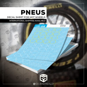 LOG018B - Logos Pneus Genérico - Decal 1/64