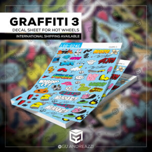 LOG024C - Graffiti 3 - Decal 1/64