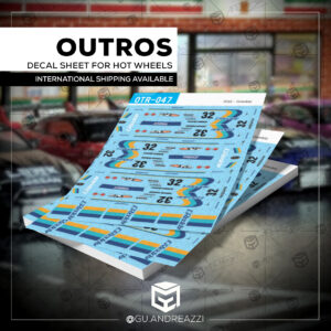OTR047 - R32 Greddy - Decal 1/64