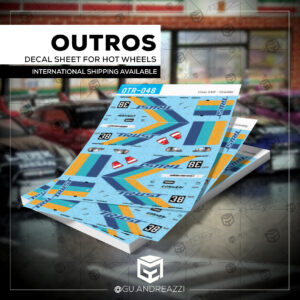 OTR048 - Civic Ek9 Greddy - Decal 1/64