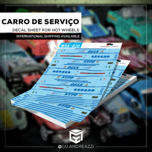 WRK020 - Viaturas - Challenger NYPD - Decal 1/64