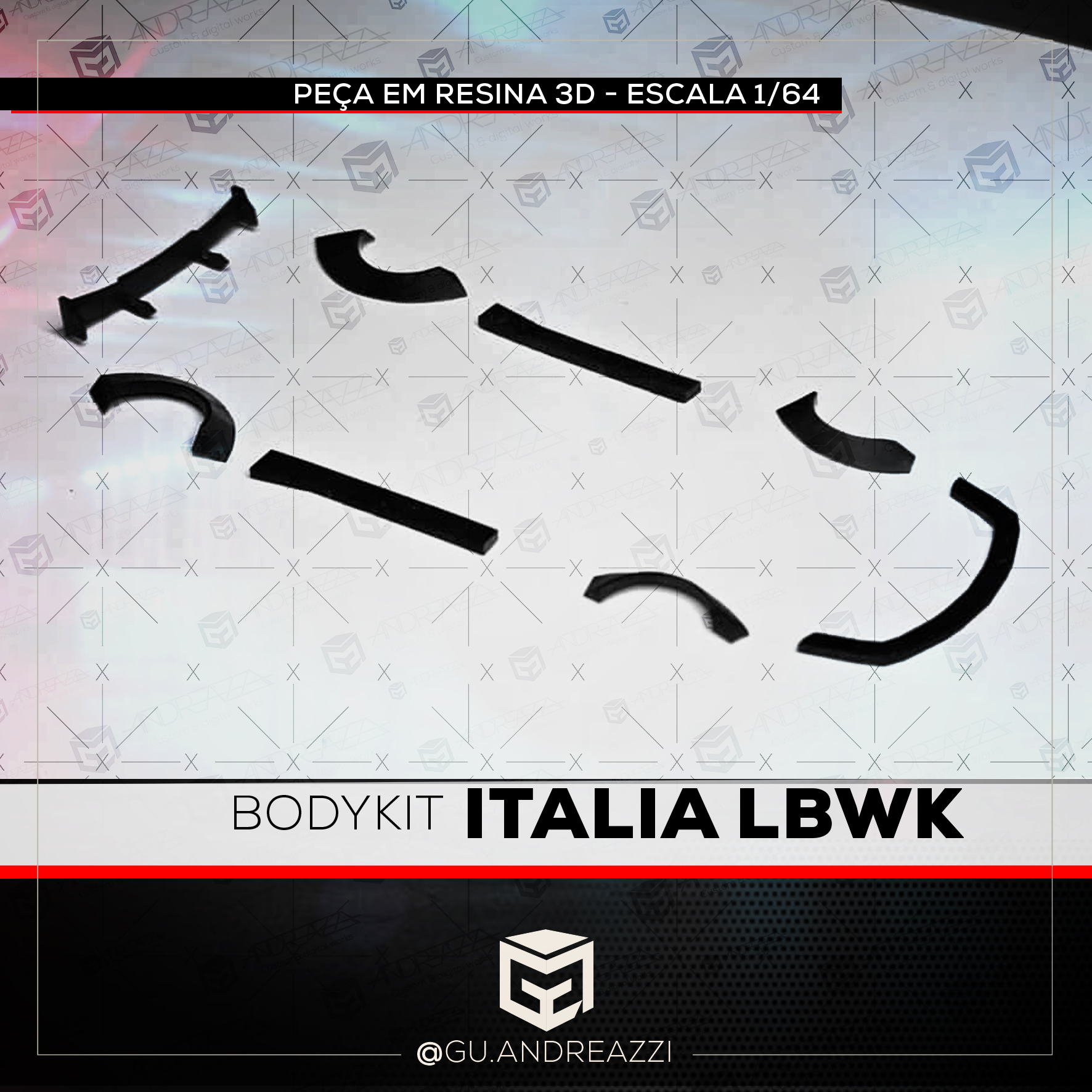 BODY KIT - Itália LBWK - Andreazzi Custom Works