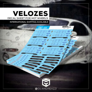 FAF112 - Rx7 HKS - Velozes e Furiosos - Decal 1/64