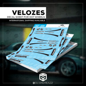 FAF309 - Rx7 Cwest - Velozes e Furiosos - Decal 1/64