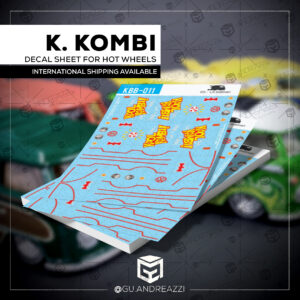 KKB011 - Kool Kombi - LA - Batman - Decal 1/64